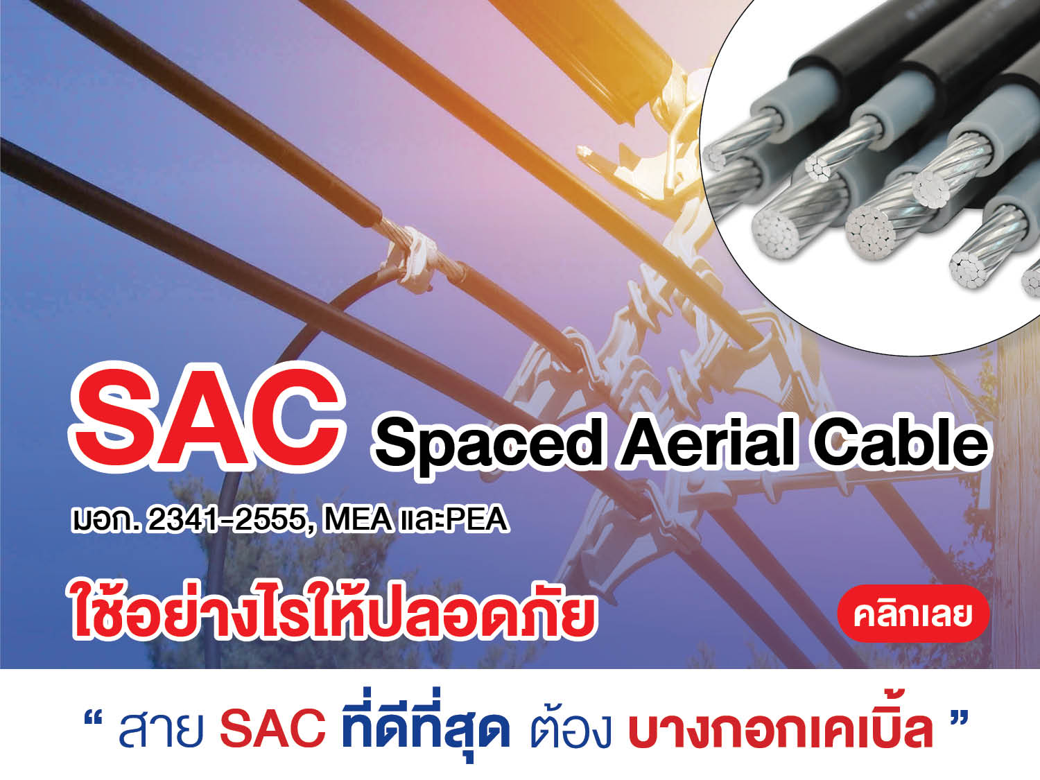 มารู้จักสาย SAC กับการใช้ง